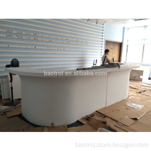 Attractive design for commercial bar counter